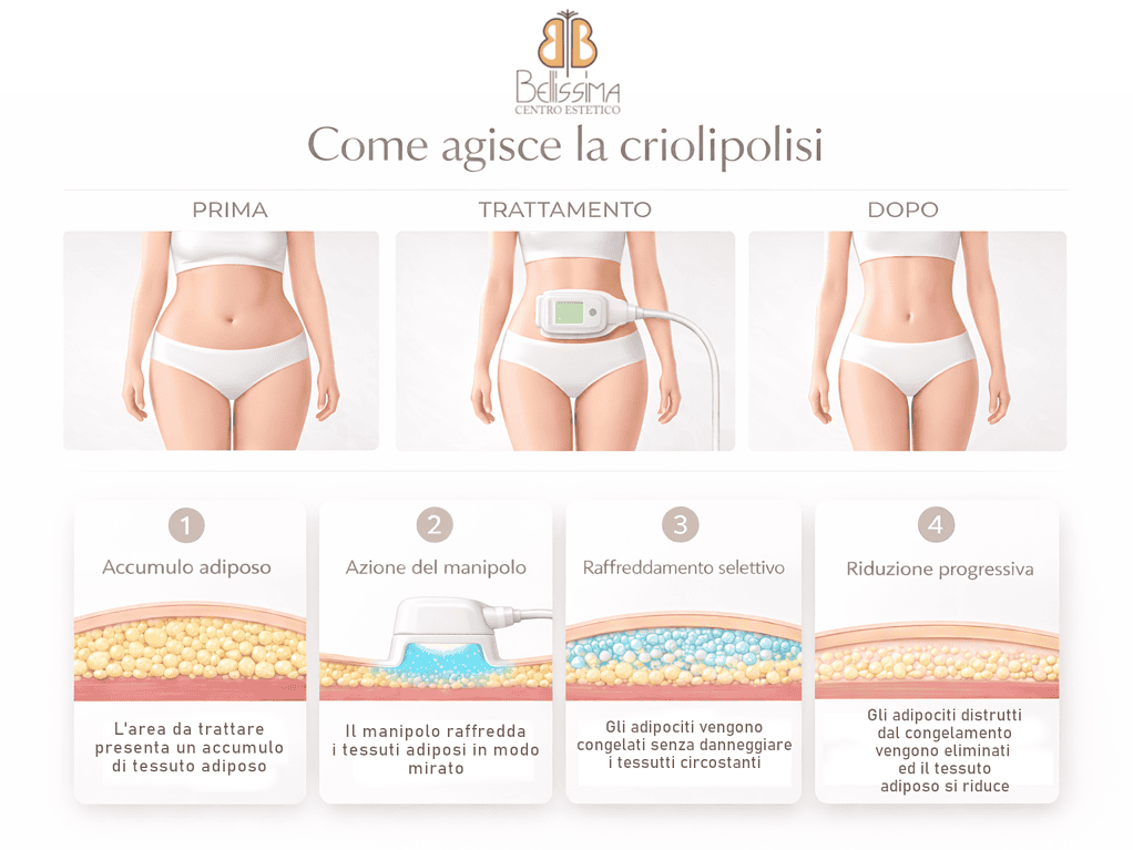 Come agisce la criolipolisi corpo.